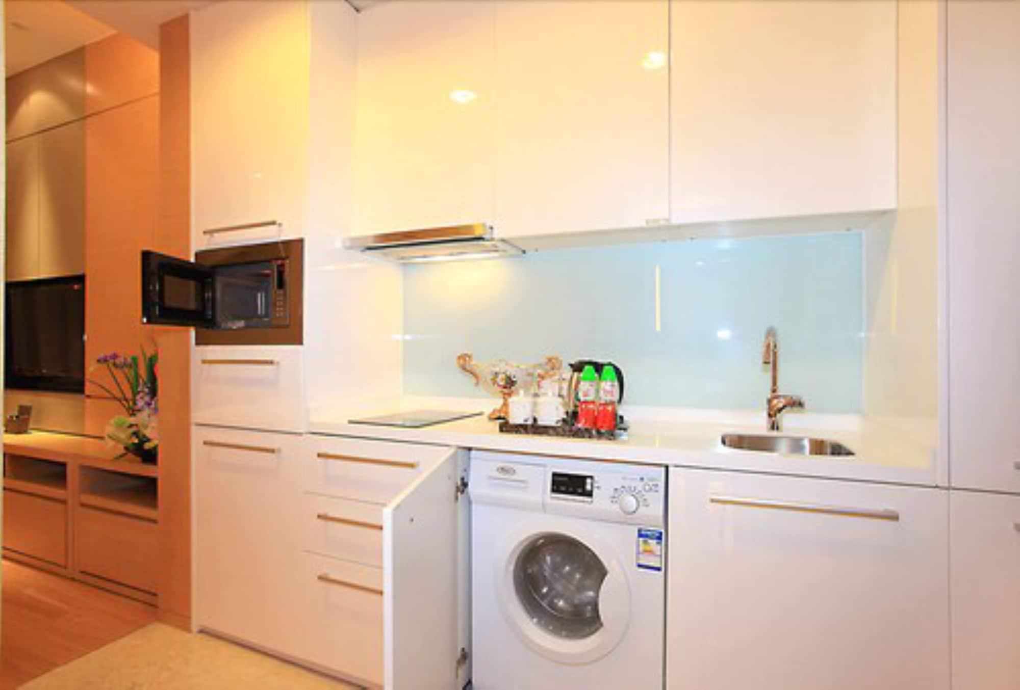 Shajing Guangzhou Heefun Apartment - Poly World Trading Center מראה חיצוני תמונה