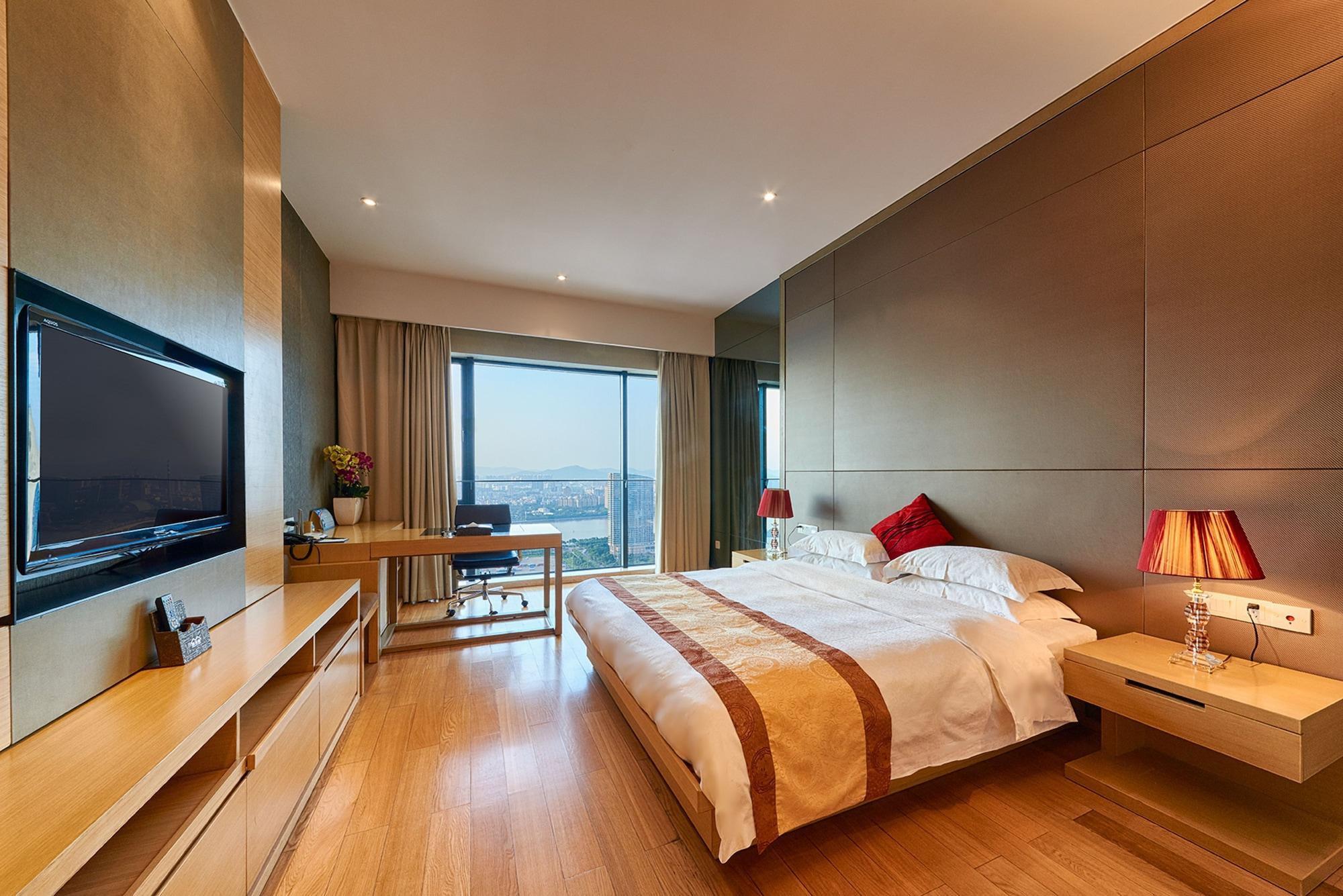 Shajing Guangzhou Heefun Apartment - Poly World Trading Center מראה חיצוני תמונה