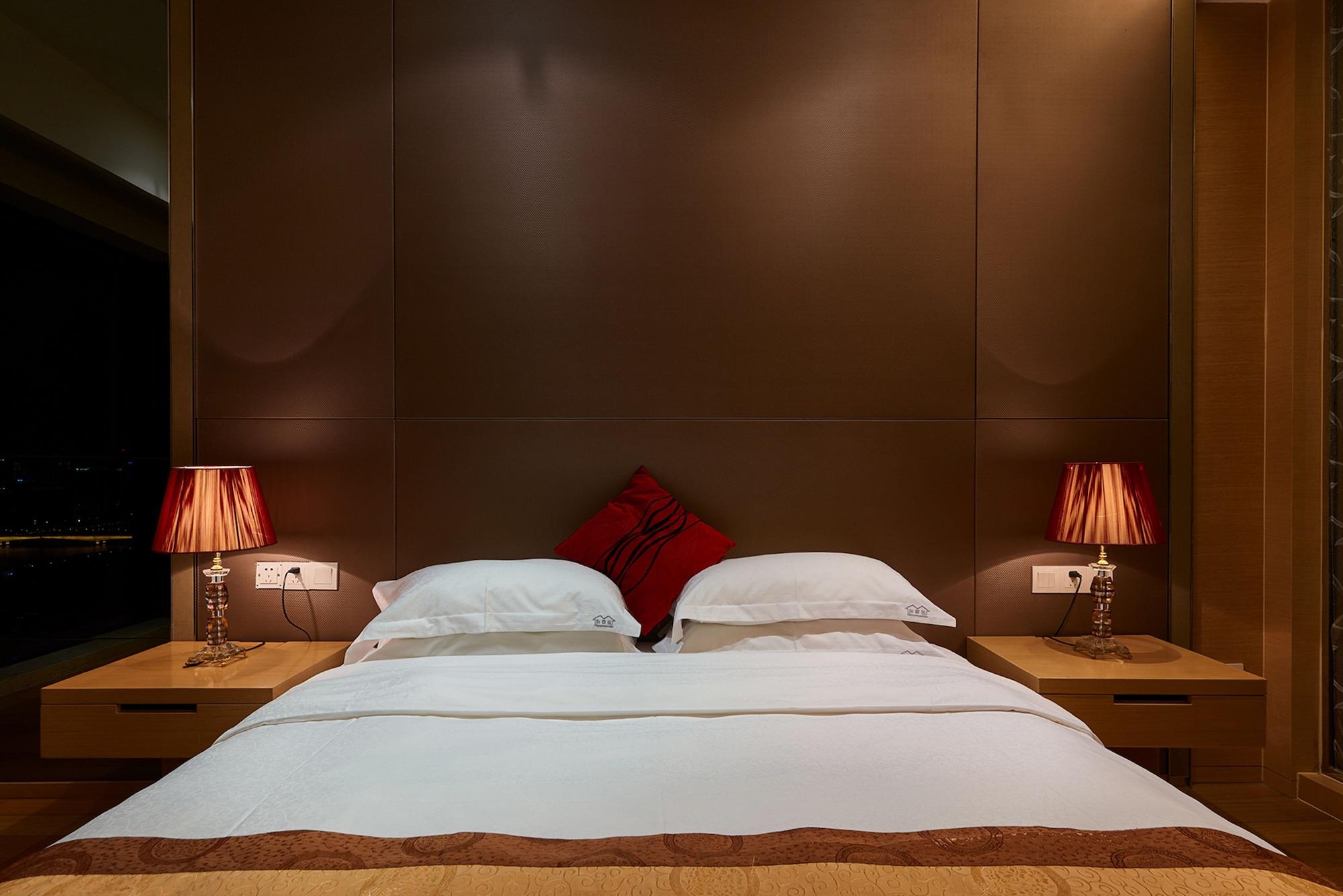 Shajing Guangzhou Heefun Apartment - Poly World Trading Center מראה חיצוני תמונה