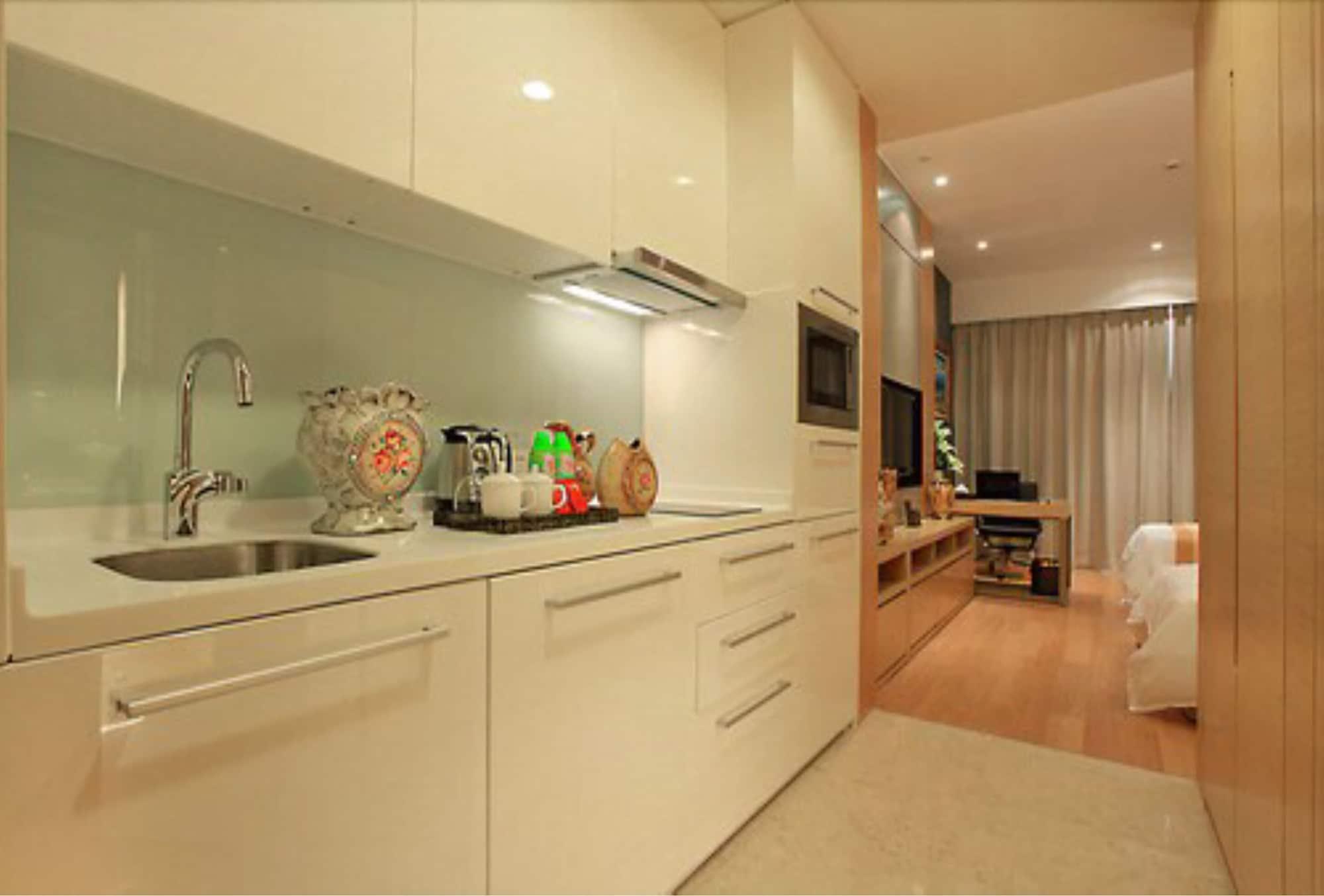 Shajing Guangzhou Heefun Apartment - Poly World Trading Center מראה חיצוני תמונה