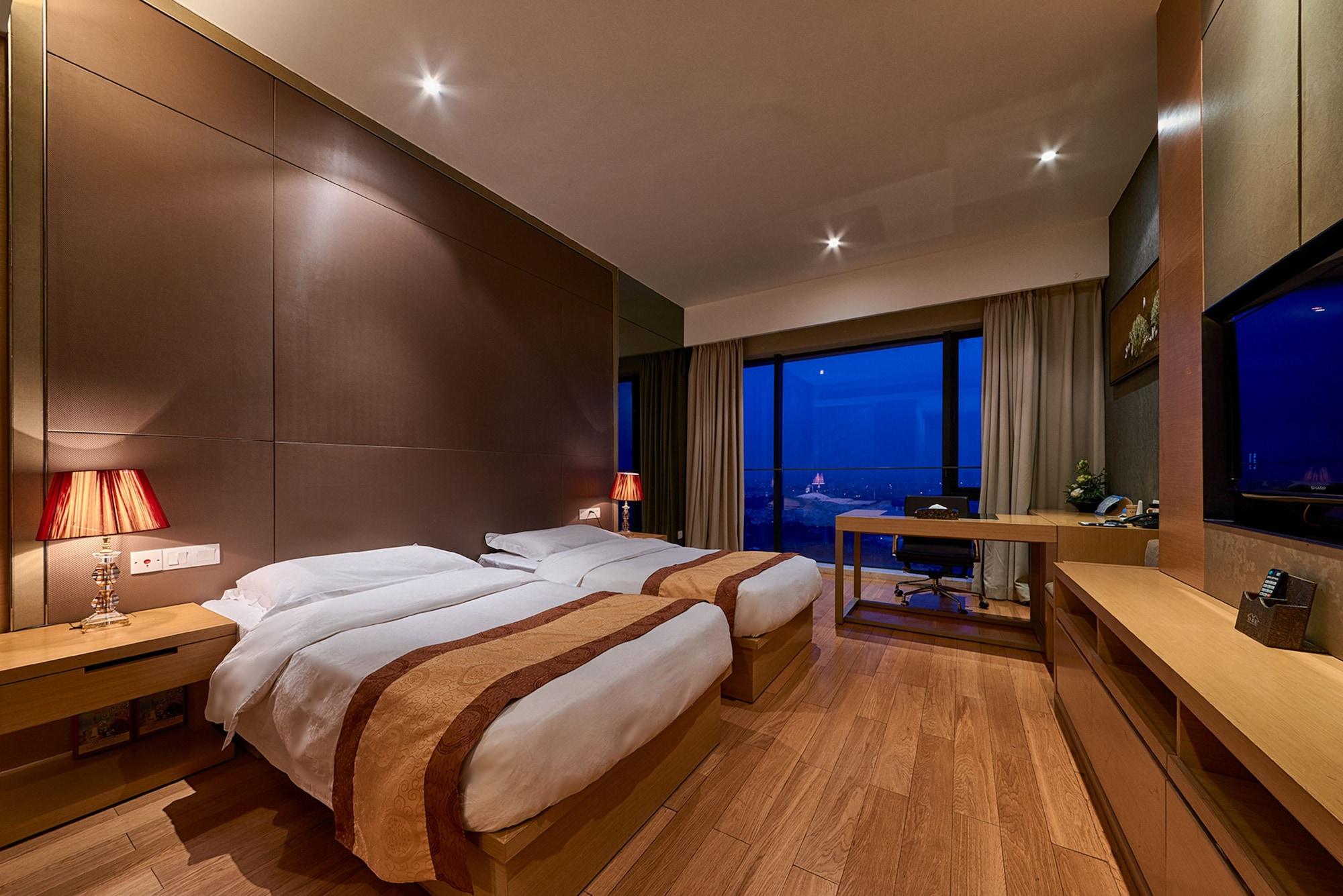 Shajing Guangzhou Heefun Apartment - Poly World Trading Center מראה חיצוני תמונה