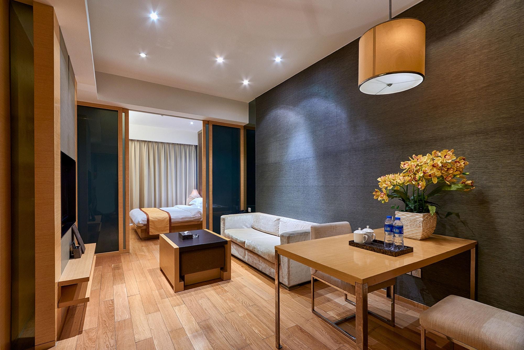 Shajing Guangzhou Heefun Apartment - Poly World Trading Center מראה חיצוני תמונה