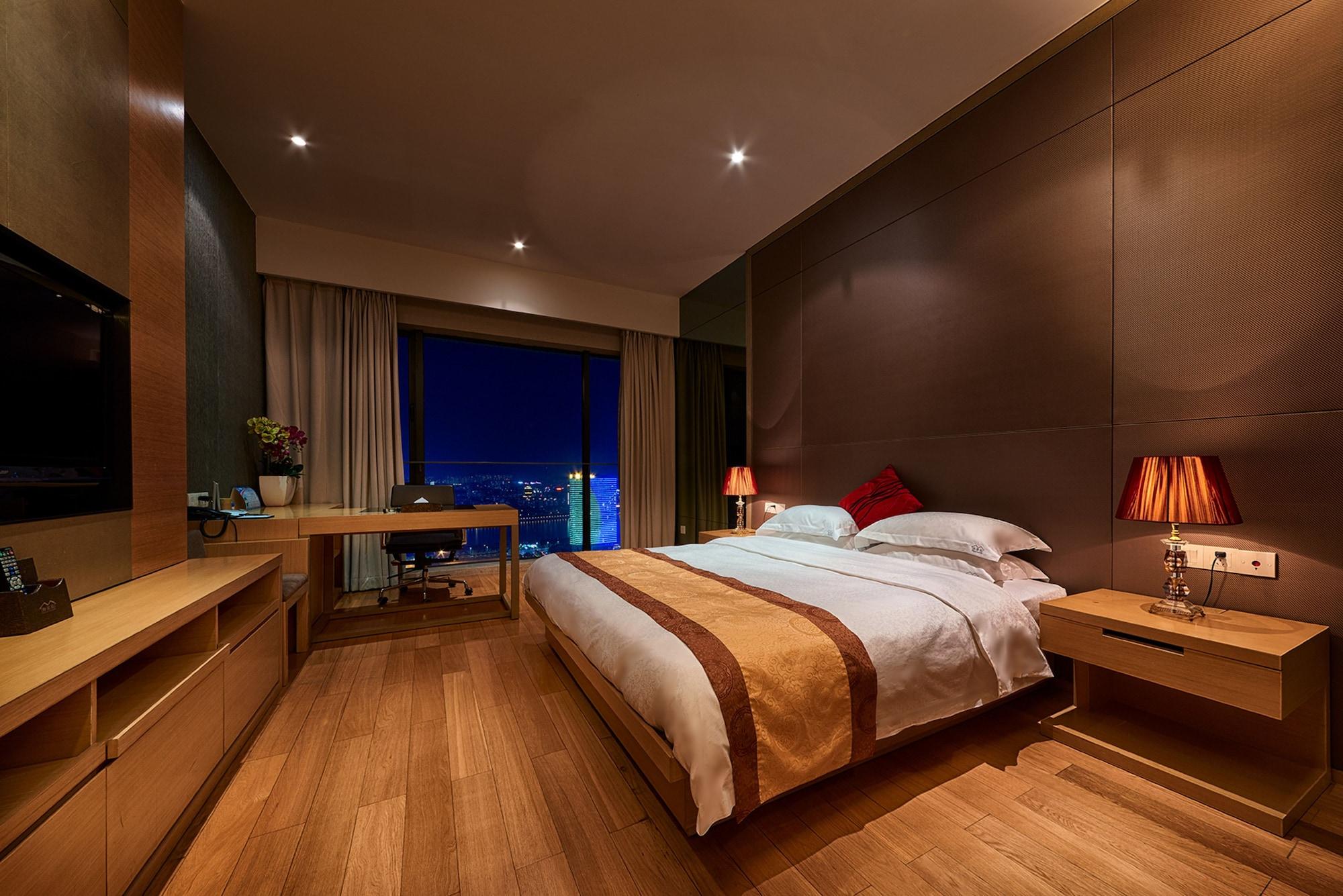 Shajing Guangzhou Heefun Apartment - Poly World Trading Center מראה חיצוני תמונה