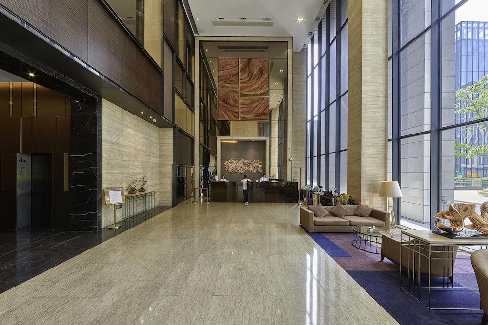 Shajing Guangzhou Heefun Apartment - Poly World Trading Center מראה חיצוני תמונה