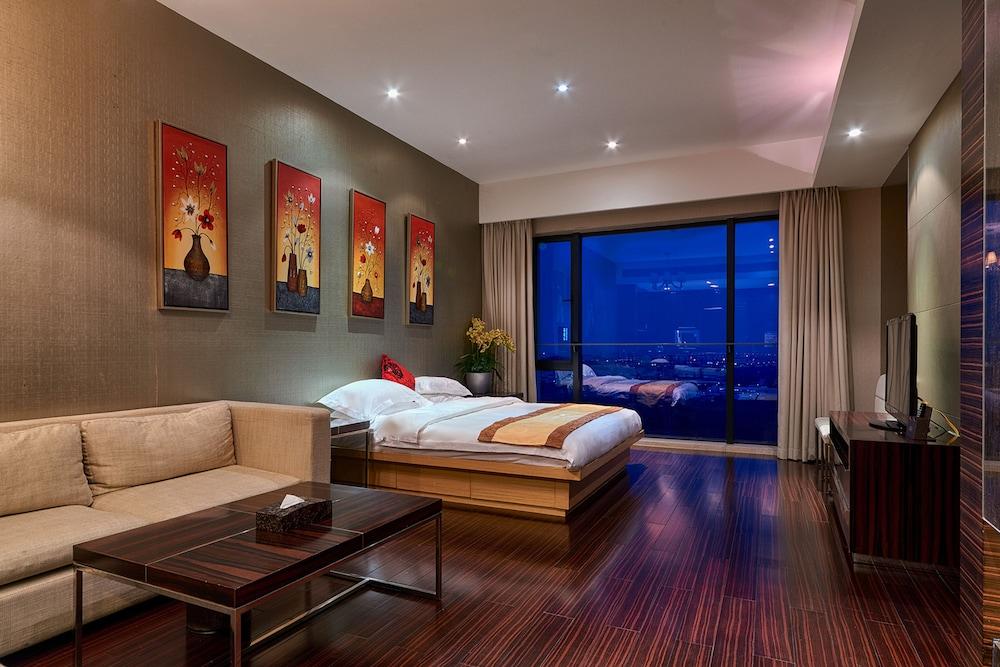 Shajing Guangzhou Heefun Apartment - Poly World Trading Center מראה חיצוני תמונה