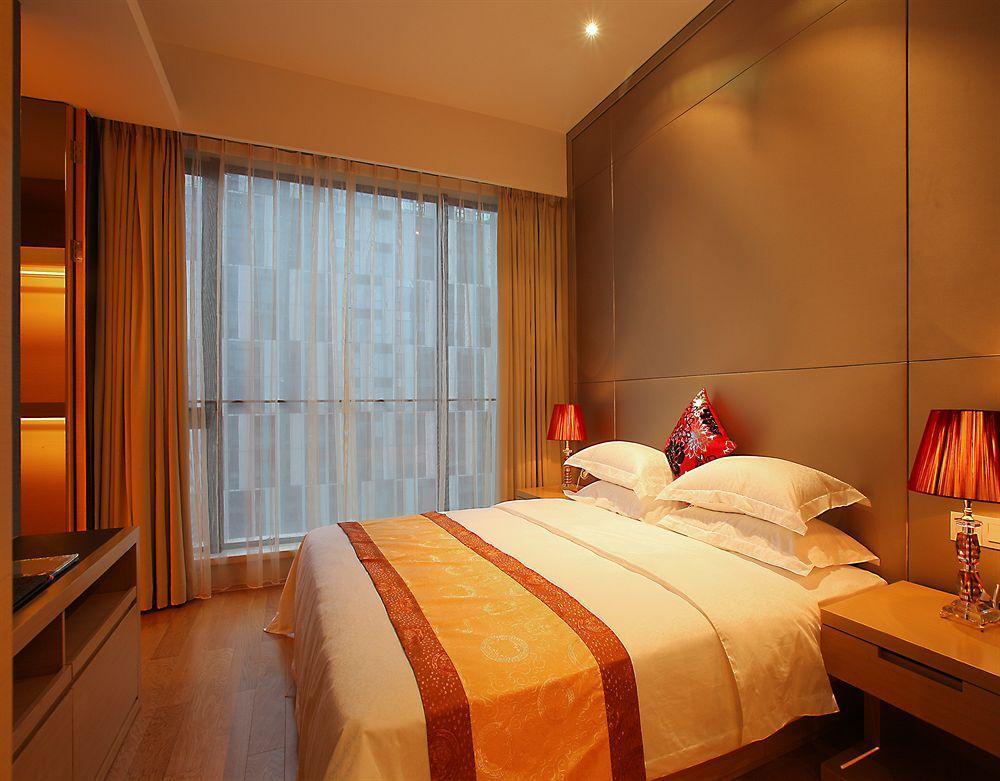 Shajing Guangzhou Heefun Apartment - Poly World Trading Center מראה חיצוני תמונה
