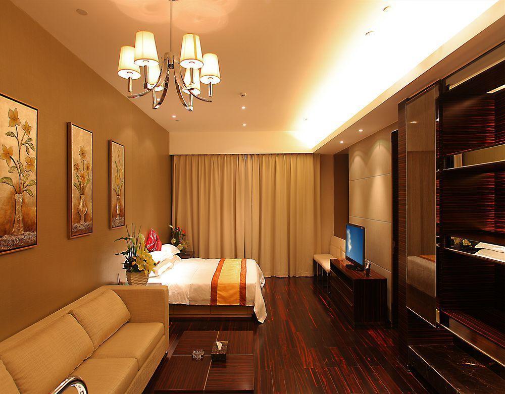 Shajing Guangzhou Heefun Apartment - Poly World Trading Center מראה חיצוני תמונה