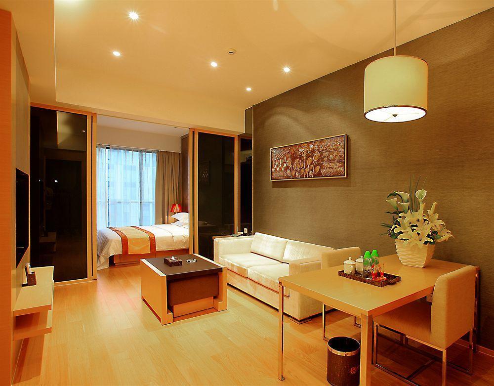 Shajing Guangzhou Heefun Apartment - Poly World Trading Center מראה חיצוני תמונה