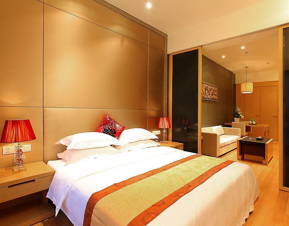 Shajing Guangzhou Heefun Apartment - Poly World Trading Center מראה חיצוני תמונה