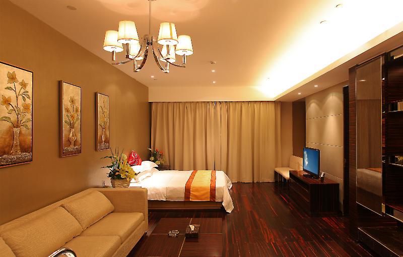 Shajing Guangzhou Heefun Apartment - Poly World Trading Center מראה חיצוני תמונה