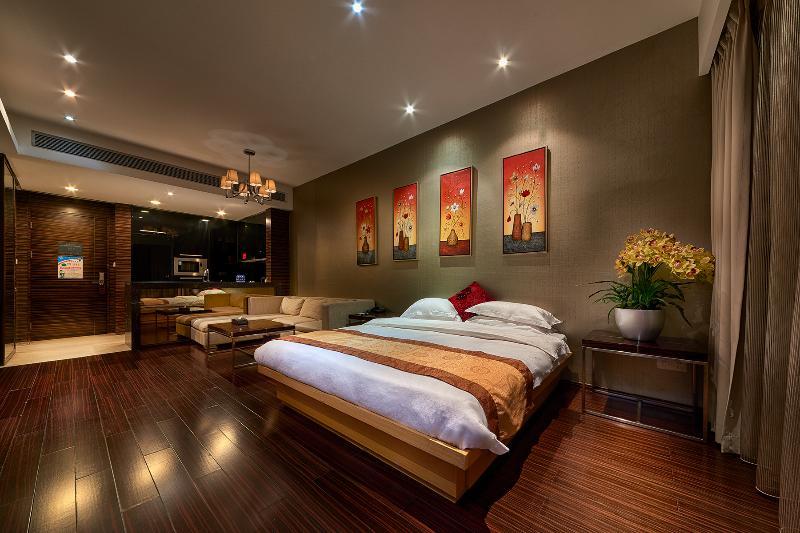 Shajing Guangzhou Heefun Apartment - Poly World Trading Center מראה חיצוני תמונה