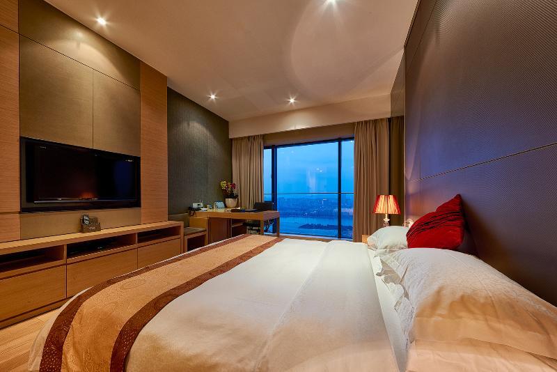 Shajing Guangzhou Heefun Apartment - Poly World Trading Center מראה חיצוני תמונה